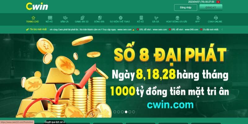 Ưu điểm khi làm đại lý Cwin777 